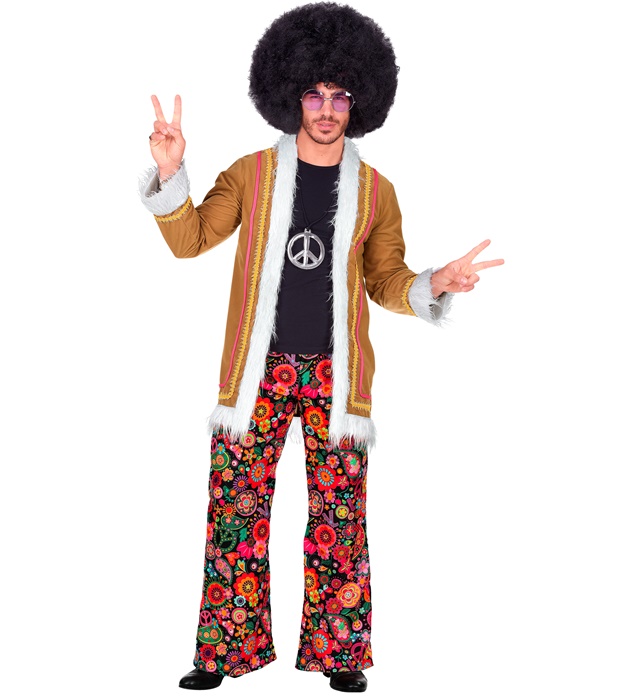 "HIPPIE WOODSTOCK" (manteau, pantalon)