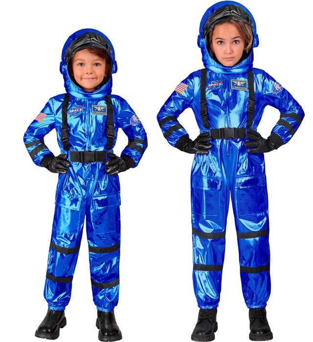 [29015] "ASTRONAUTE BLEU" (combinaison, casque) (4-5 ans)
