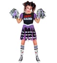 "MAJORETTE ZOMBIE" (robe, chaussettes, pom poms)