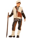 "BERGER" (gilet en peluche, sac, jambieres et chapeau)