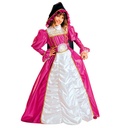 "DUCHESSE DE YORK" (robe avec jupon, cape avec capuche)