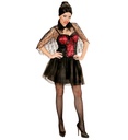"VAMPIRESSA" (robe avec cape à capuche)
