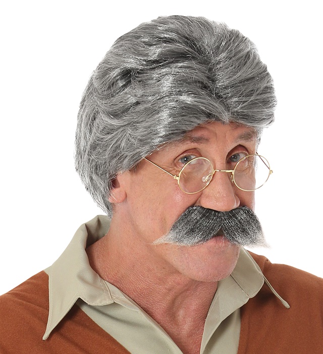 "PERRUQUE ET MOUSTACHE GEPPETTO" en boite