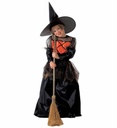 "SORCIERE" (robe, chapeau)