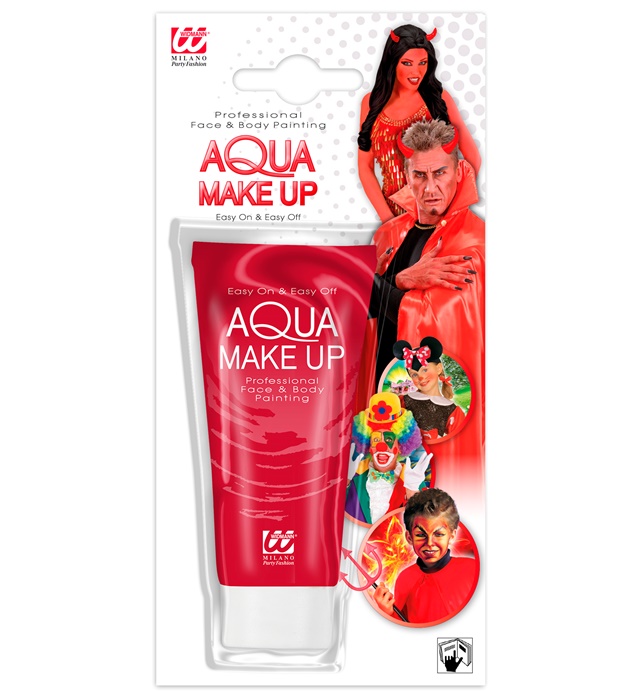 [02380] "MAQUILLAGE A L EAU EN TUBE ROUGE" - 30 ml