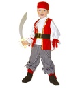 "GARCON PIRATE" (chemise avec gilet, pantalon, ceinture, surchaussures, bandana)