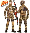 "SOLDAT FAST COSTUME" (veste, pantalon, gants, masque)