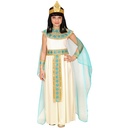 "CLEOPATRE" (robe avec ceinture, collier, manchettes, coiffe, cape)