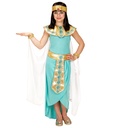 "REINE EGYPTIENNE" (robe, ceinture, collier, manchettes, coiffe, cape)