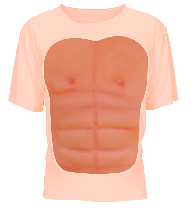 "T-SHIRT AVEC TORSE MUSCLE"