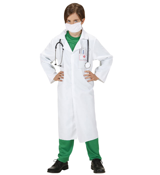 "MEDECIN" (blouse, masque)