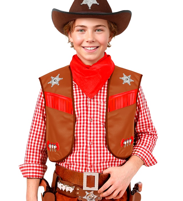 "COWBOY" marron (veste)