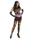 "SQUELETTE NEON" (robe, brassards)