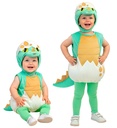 "BÉBÉ DINOSAURE" (costume, pantalon, masque à capuche)