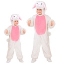 "LAPIN EN PELUCHE DOUX" (combinaison à capuche et masque)