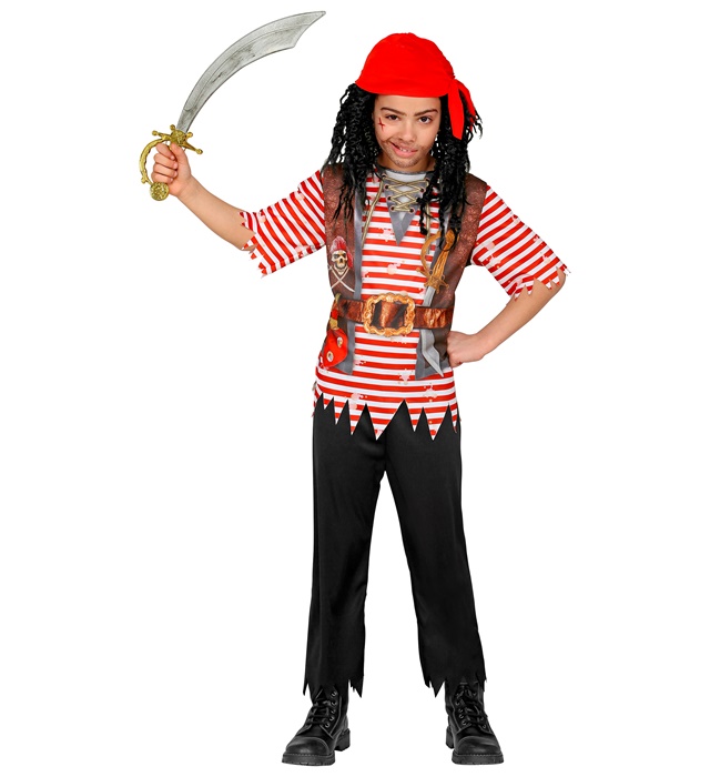 [99035] PIRATE" (chemise, pantalon, bandana) (4-5 ans)