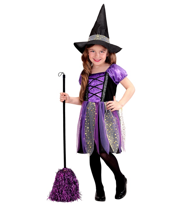 "SORCIERE" (robe, chapeau)