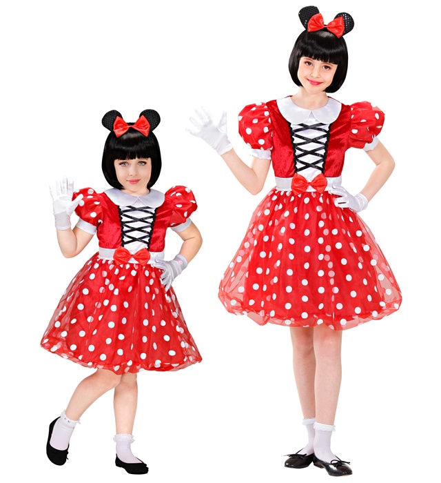 "SOURIS FILLE" (robe, oreilles)