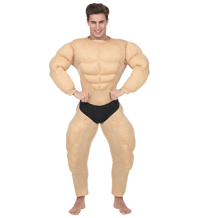 [02581] "BODYBUILDER" (combinaison de muscles avec slip) (S)