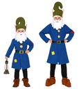 "LUTIN" (veste, ceinture, chapeau avec barbe)