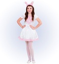 "BUNNY ROSE" (robe avec queue, oreilles)