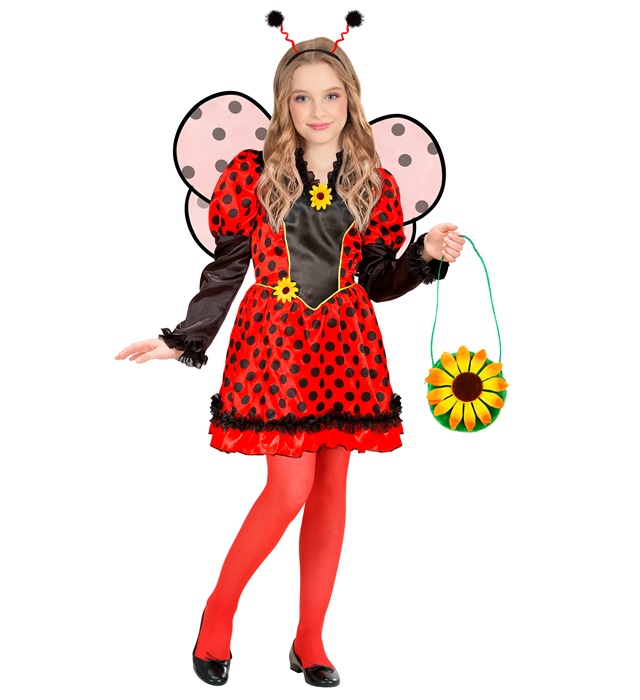 [73116] "COCCINELLE" (robe, ailes, antennes) (5-7 ans)