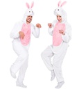 "LAPIN AMUSANT" (combinaison à capuche avec masque)