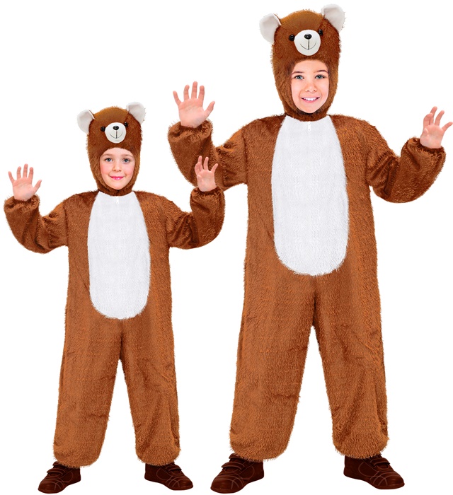 "OURS AMUSANT" (combinaison à capuche et masque)