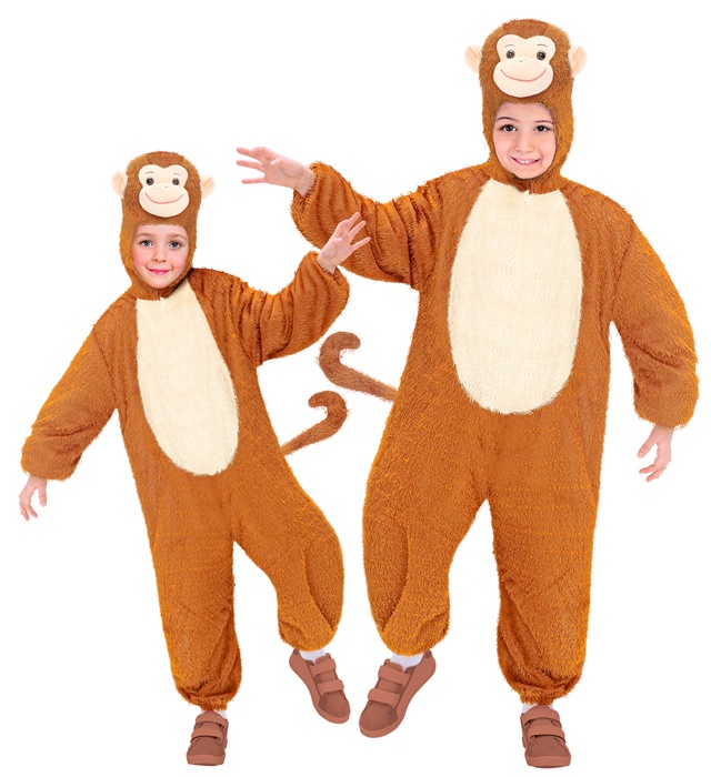 "SINGE AMUSANT" (combinaison à capuche avec masque)