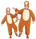 "SINGE AMUSANT" (combinaison à capuche avec masque)