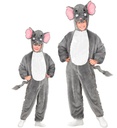 "ELEPHANT EN PELUCHE DOUX" (combinaison à capuche et masque)