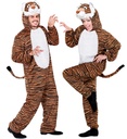 "TIGRE AMUSANT" (combinaison à capuche avec masque)