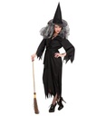 "SORCIERE" (robe, ceinture, chapeau)