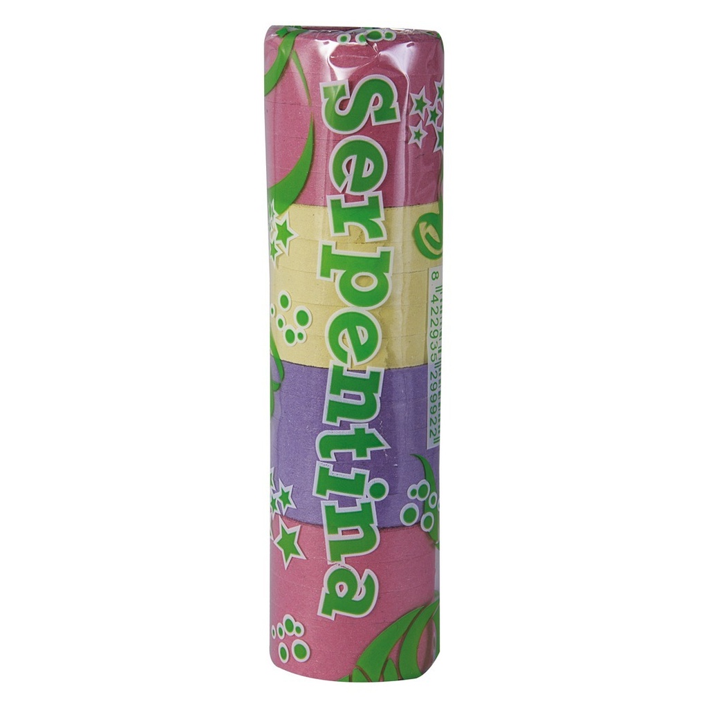 [PTC-03120] Rouleau de serpentins colorés - 3 m
