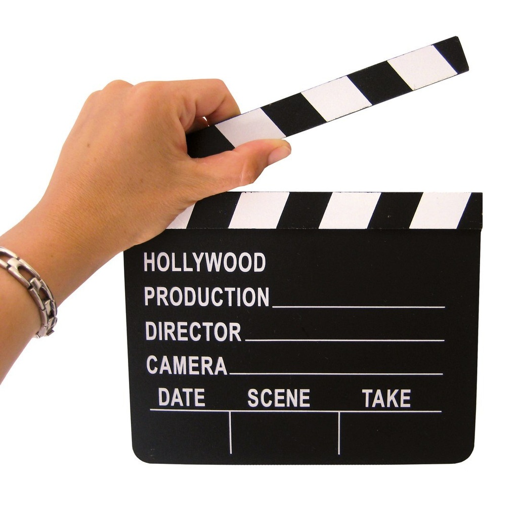 [PTC-10031] Clap de cinéma - 20x18 cm