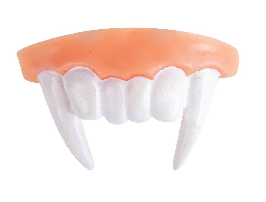 [PTC-13332] Dentier de vampire - blanc