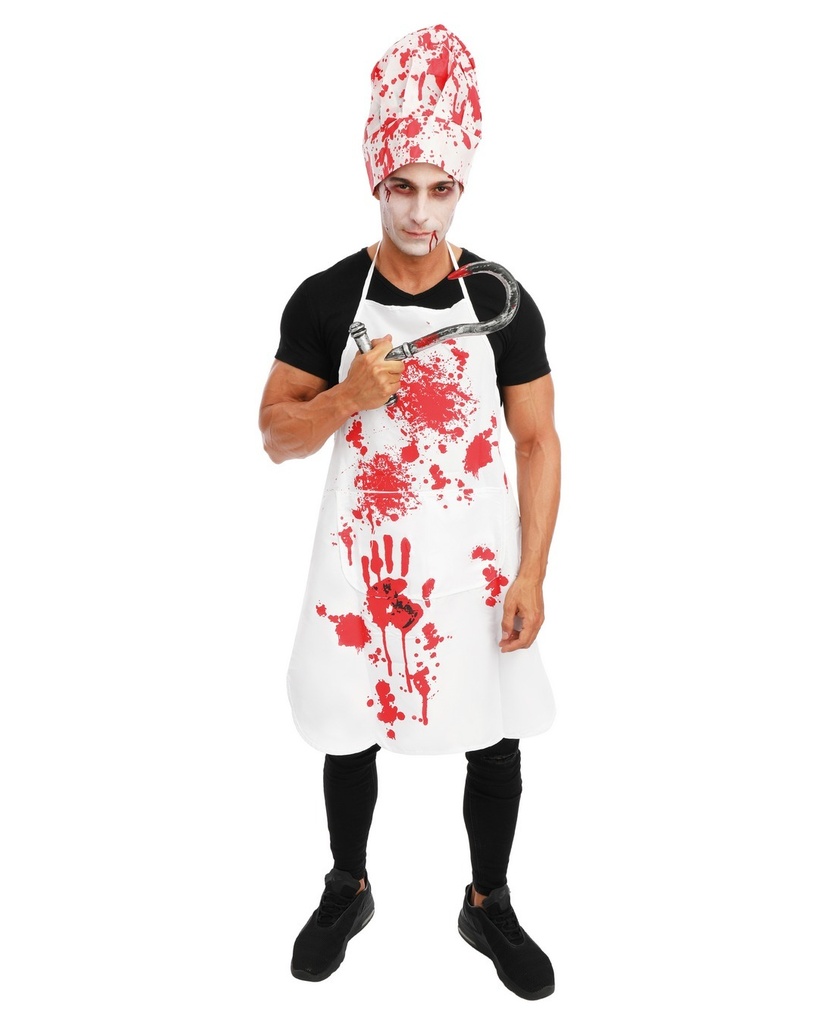 [PTC-13521] Costume cuisinier sanglant - adulte