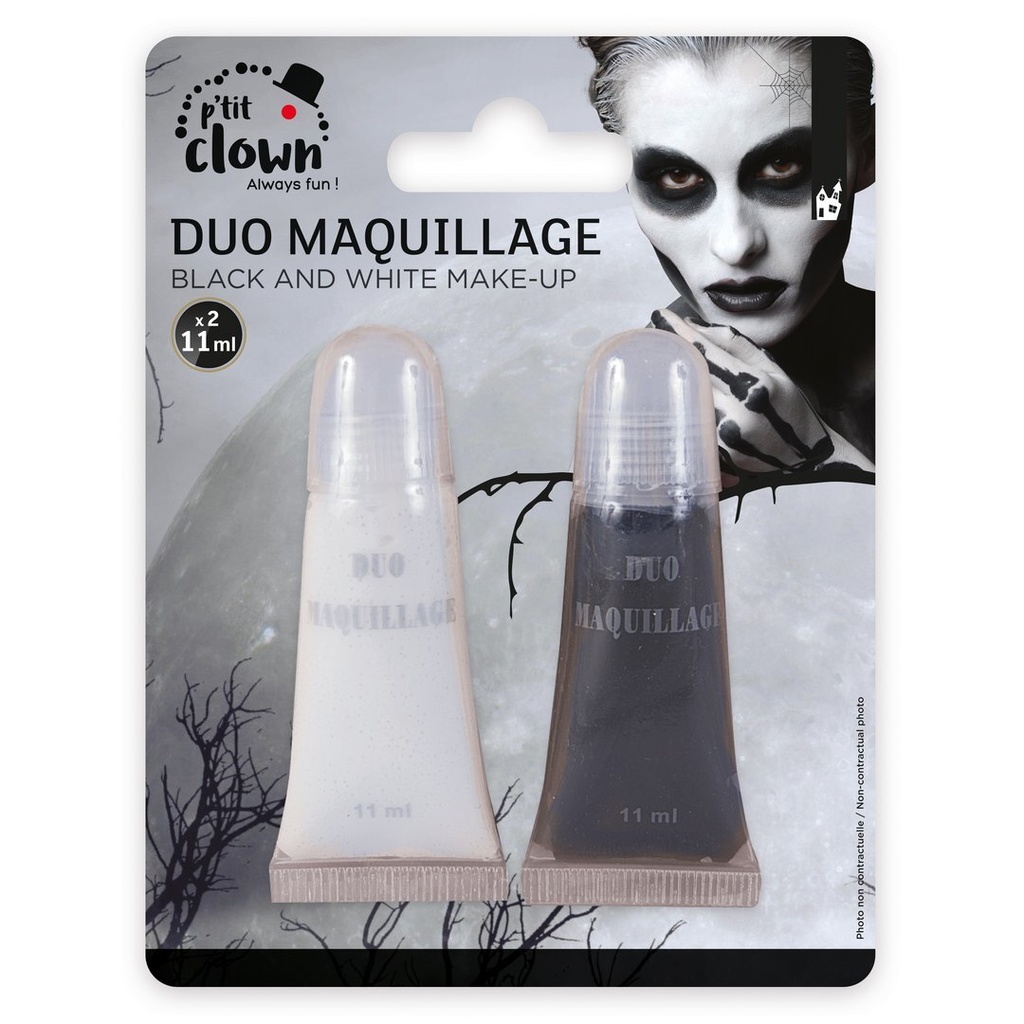 [PTC-14500] Duo maquillage - noir, blanc
