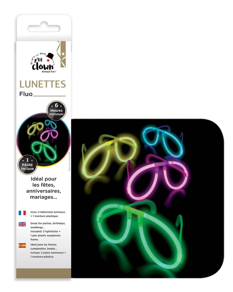 [PTC-14801] Lunettes fluorescentes