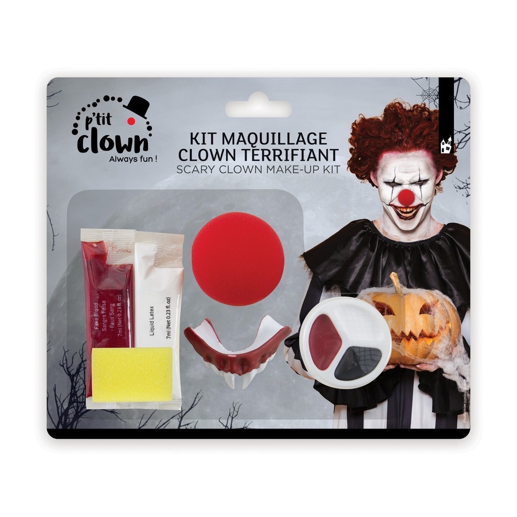 [PTC-20600] Kit maquillage HW - clown terrifiant
