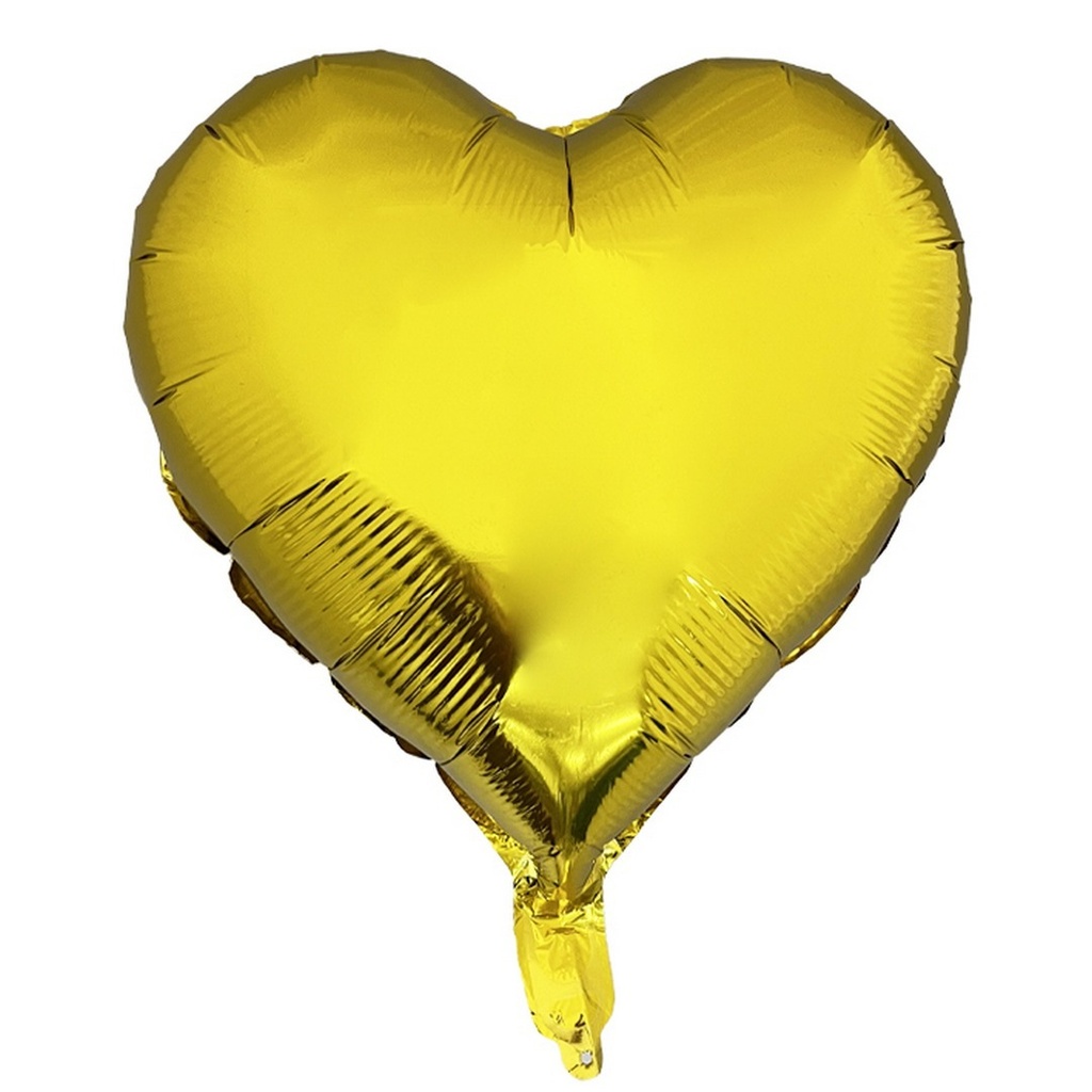 [PTC-22318] Ballon aluminium cœur - or