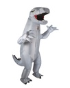 Costume gonflable - adulte - dinosaure gris