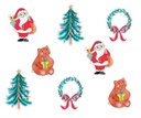 Confetti de table - lot de 40 - Noël
