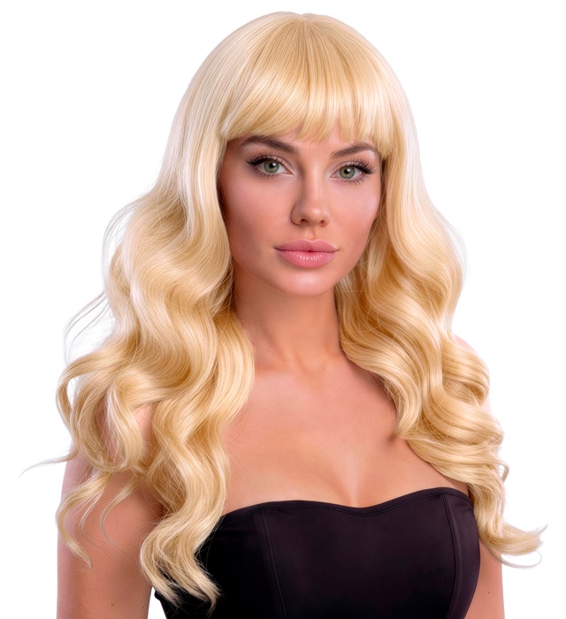 "PERRUQUE BELLE BLONDE" en boite