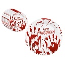 Assiette Halloween sanglante - lot de 8
