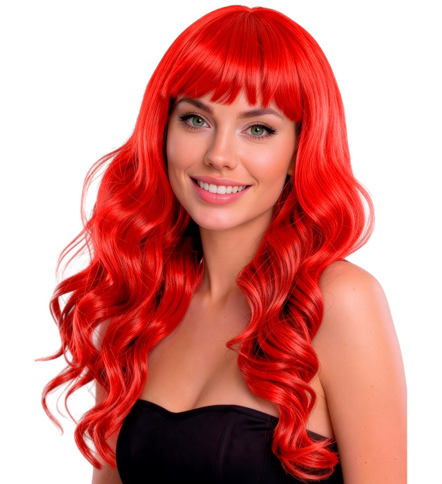 [02991] "PERRUQUE BELLE ROUGE" en boite