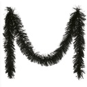Boa polyester - noir