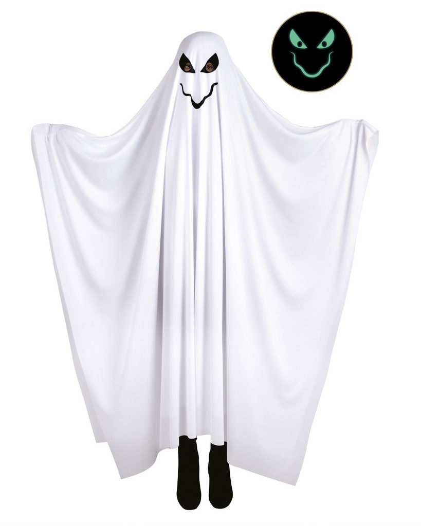 Costume fantôme - phosphorescent - adulte