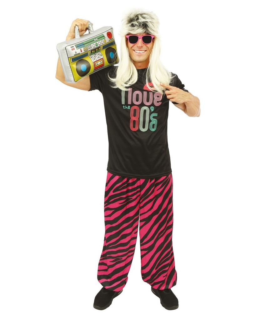 [PTC-23914] Costume années 80 - adulte homme (S/M)