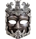 "MASQUE GREC ROMAIN ARGENT"